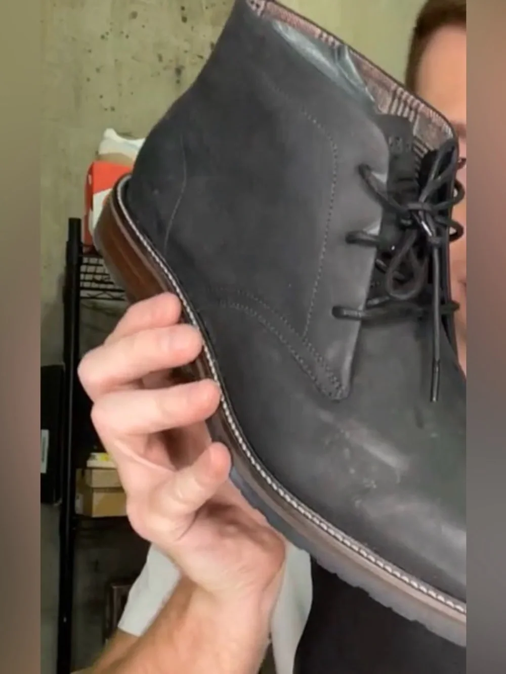 Cole Haan Men's Berkshire Leather Lug Chukka Boot, Size 11